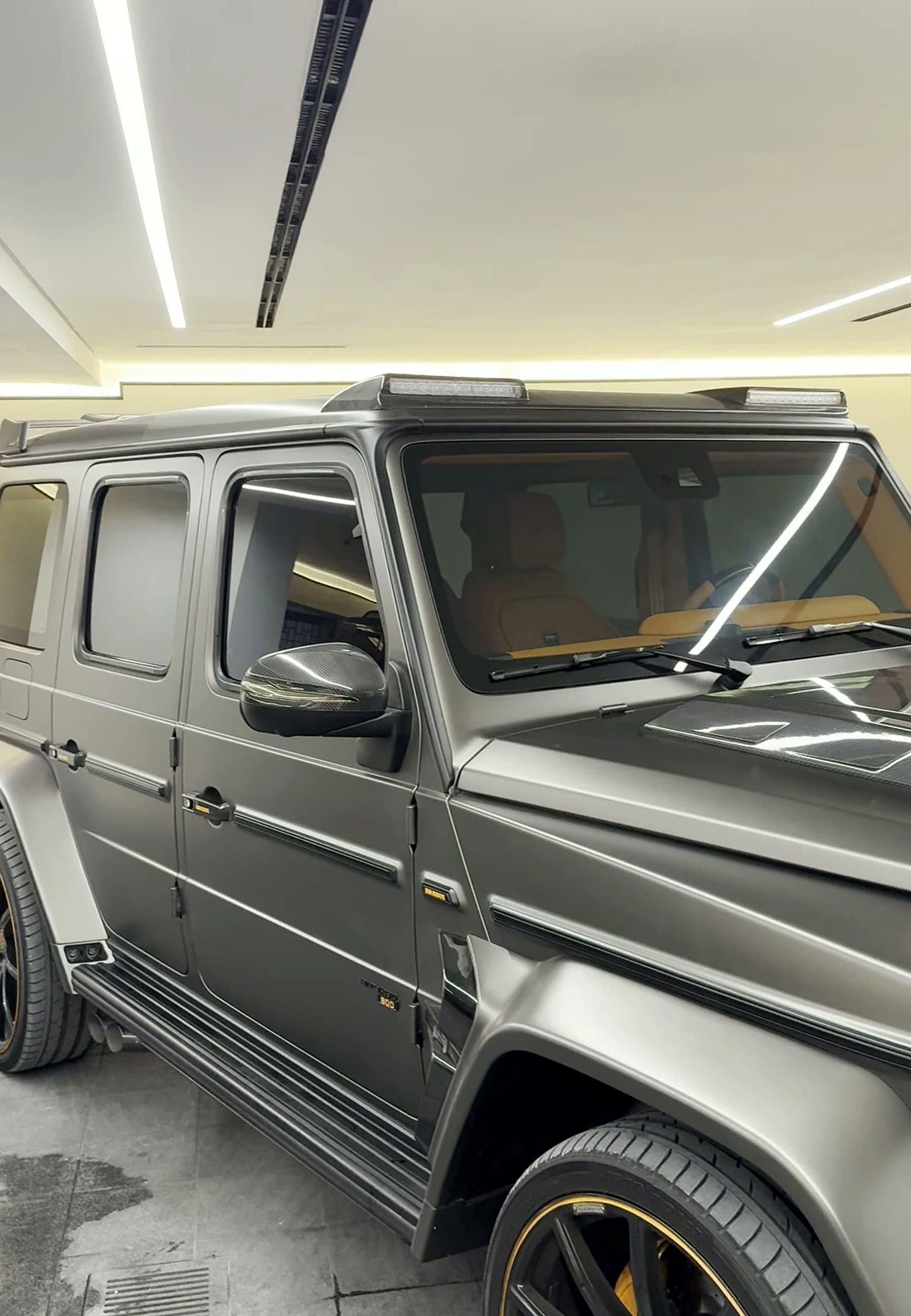 02 Window Tint Exterior Side Profile — Window Tint at ASV Phantom Dubai